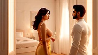 Desi couple's wild romance leads him to unload inside her pussy