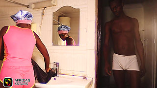 A Curvy Maid Struggles to Understand Her Boss's Instructions, so She Takes a Bold Approach to Get His Attention