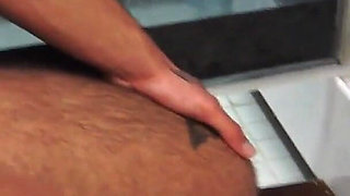Romantic Sex Shower - and He Has to Watch, Jerk off in the Dog Bowl, and Drink It!