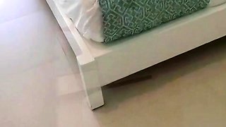Brunette GF Hidden Cam Masturbation