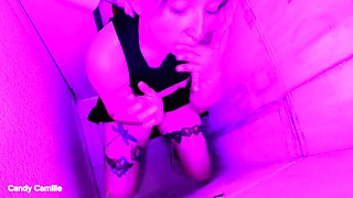 My First Glory Hole at Swinger Party (swallow 4 Cumshots)