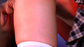 Schoolgirl 18+ Mirror Doggy Riding 4K