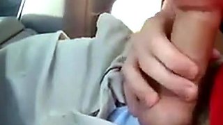 Young Blonde Gives Daddy Roadhead