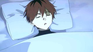 Unexpected hook-up between Fern and Stark under the starry sky in this anime parody