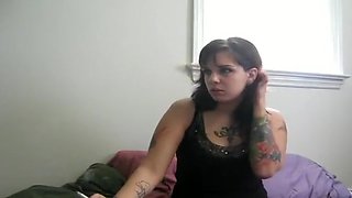Incredible amateur Brunette, Fetish porn scene