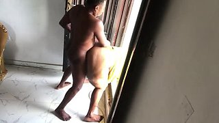 Neighbors Watch Us Fuck Doggystyle - Big Ass BBW Homemade Sex