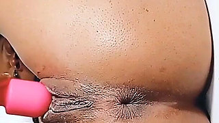 Fat BBC Sucked and Fucked Till He Creampied Her Wet Juicy Pussy