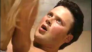 80s - tiffany minx crawling on her knees to suck cock and get anal sex: Big Tits, Blowjob  Blonde Porn