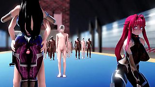 MMD Kiss me song netorare: Big Tits, Big Ass  Hardcore Porn