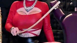 Miss Alessa Milano Bondage Caning Bastonade