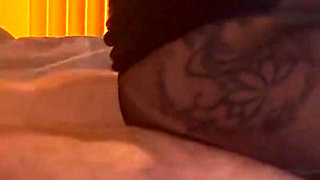 Rubbing Cock on Pantyhose Until Cum in Nylon