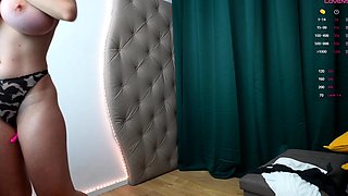 USA sexiest blonde pregnant big boobs beauty webcam show