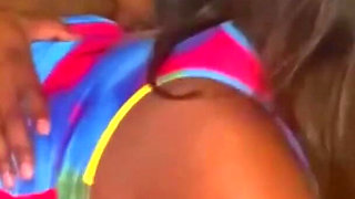 i made Stepdaddy cum 2 times on my big ass