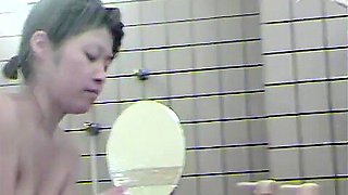 Japan Amateur In Shower Has Wonderful Natural Boobs Dvd