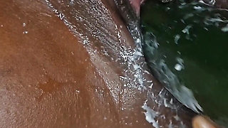 Tight creamy African pussy