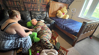 Stepmommy Punishes Leo for Naughty Behavior
