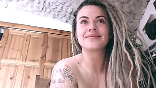 Big boobs milf masturbates with her dildo