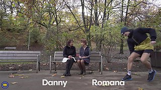 Running Toyboy Has The Best Threesome With Horny Grannies Danny And Romana