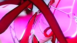 Threesome with Two Beauty Lady - 3D Animation V577
