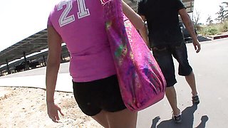 Funny Billy Glide and Alexia Rae's fetish action