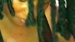 Big Boobs Sucks 6.7inch African Black Dick