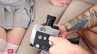 Big booty brunette gets ass fucked by Slim4K: Teen, Big Ass  Blowjob Porn