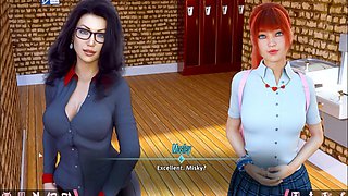 Marvel girls in a wild hentai adventure with Misskitty2k