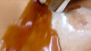 Blonde Teen Latina Shaves Pussy - Hot Homemade Hair Removal
