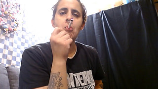 Lesbian Soft Dyke Smoking