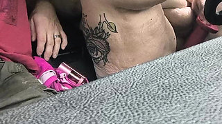 What Started off as Masterbating Int He Woods Got Her Sucking His Cock off Goid