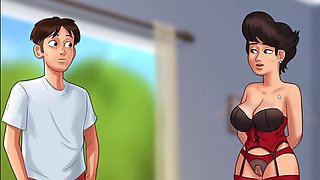 Dabby and Anone create steamy scenes in her apartment