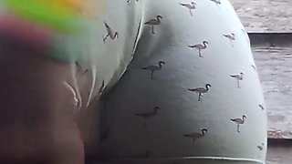 Striptease Peeing Outdoors Rubbing Fingering My Wet Pussy