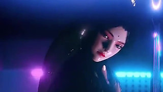 3D BBW Asian Stripper Naked Her Perfect Boobs Got Fucked so Hard