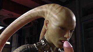 Threesome Scifi 3D Animation Porn by Wye4X