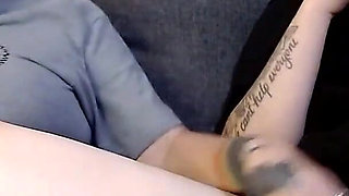 Lesbian Couple on Her Monthly String Play Chat