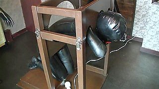 Japanese Rubber Doll Orgasms To Vibrator