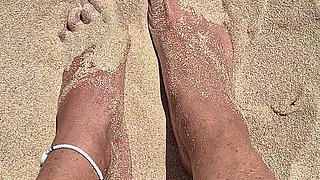 Feet in the Sand!