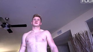 Tiny tits latina enjoys a white frat boy's dick