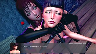 2nd part of the intense bdsm bondage anime sex with naughty characters