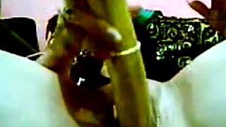 Arab Girl's Banana Webcam Show