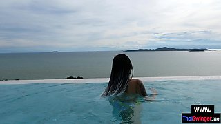 Asian teenager gets shagged from the back
