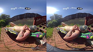 Sunbathing In My Neon Bikini