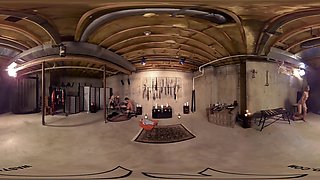 Pegging In Goddess Stara's Bdsm Dungeon - Femdom Threesome