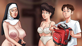 step mom make hot seen in summertime saga part 1