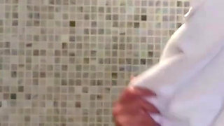 Busty girl provides massage and gets fucked