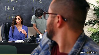 Sex On The Syllabus With Ricky Spanish, Desiree Dulce - Brazzers
