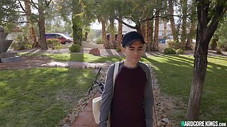 Paperboy fucks huge jugs married mature