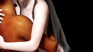 Lustful Princess Fuck the Old Man - 3D Animation