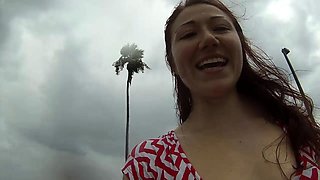 milf outdoor panty upskirt