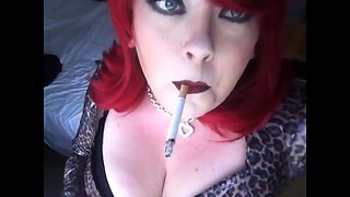 Crazy homemade Smoking, Femdom adult video